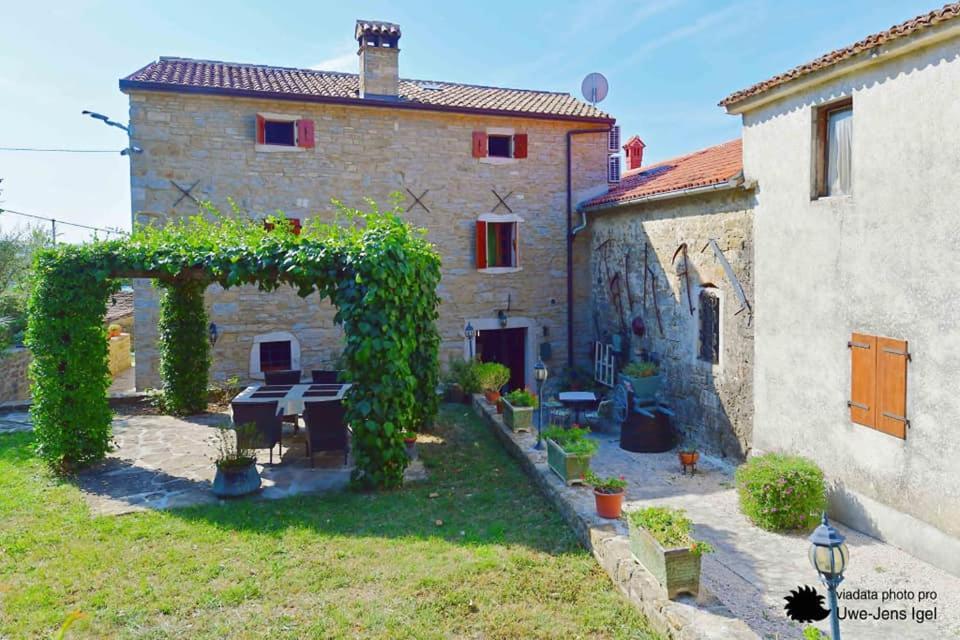 Al Merlo Olivo, Rural Istrian House Buje Extérieur photo
